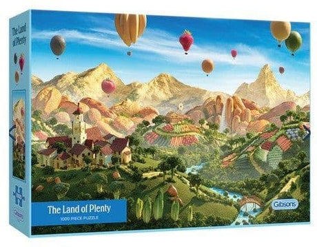 Intro Gibson puzzle le pays de l'abondance 1000 pièces
