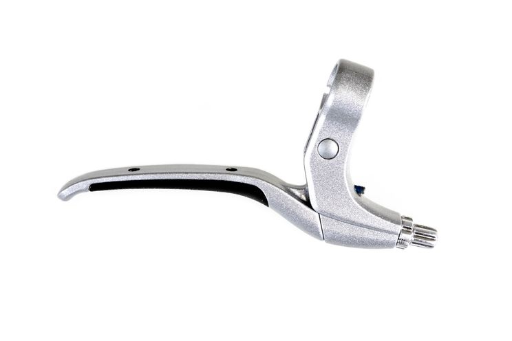 Gazelle brake handle right silver