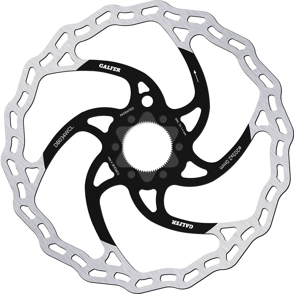 Disque de frein fixe Galfer bike wave® centerlock pour vélo électrique