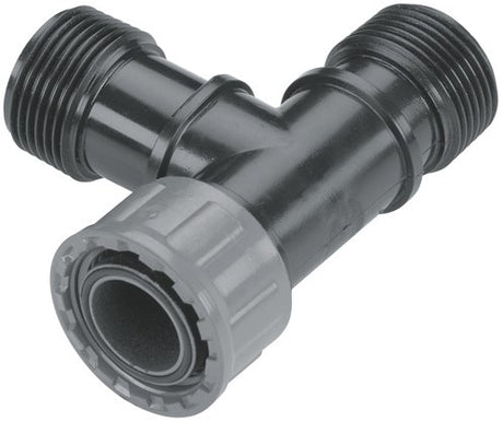 Té de valve d'arrosage Gardena | 1 lit x1 x1 - 2755-20 - 2755-20