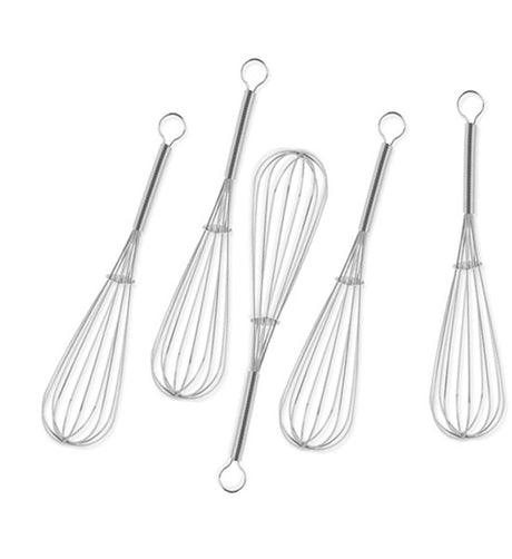 Fouet Metaltex étamé 25cm paquet de 5 pcs