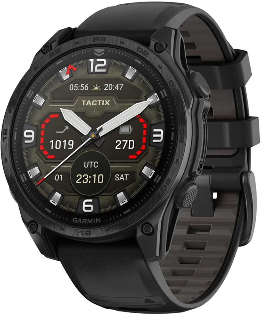 Montre connectée Garmin tactix® 8 - 47 mm amoled saphir noir titane dlc
