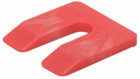 Gb uitvulplaat 5mm rood etiket | 48 stuks - 17434805