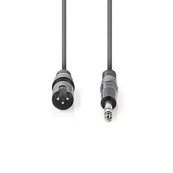 Câble audio XLR Nedis