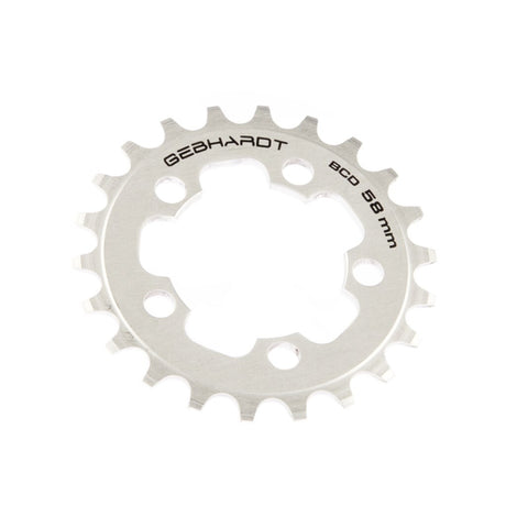 Gebhardt  plateau 27 dents ø58mm 5 bras, argent