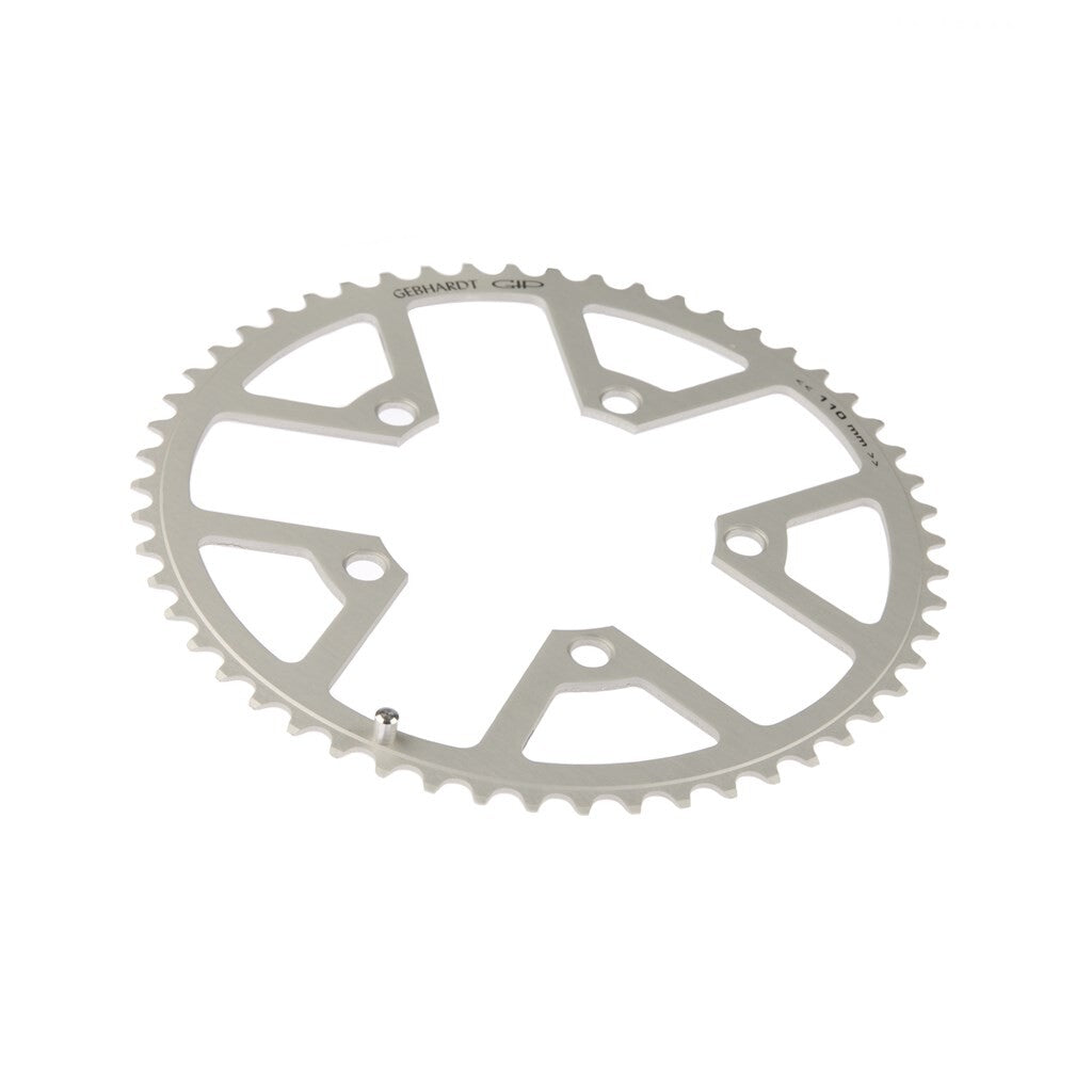 Gebhardt  plateau 52 dents ø110mm 5 bras, argent