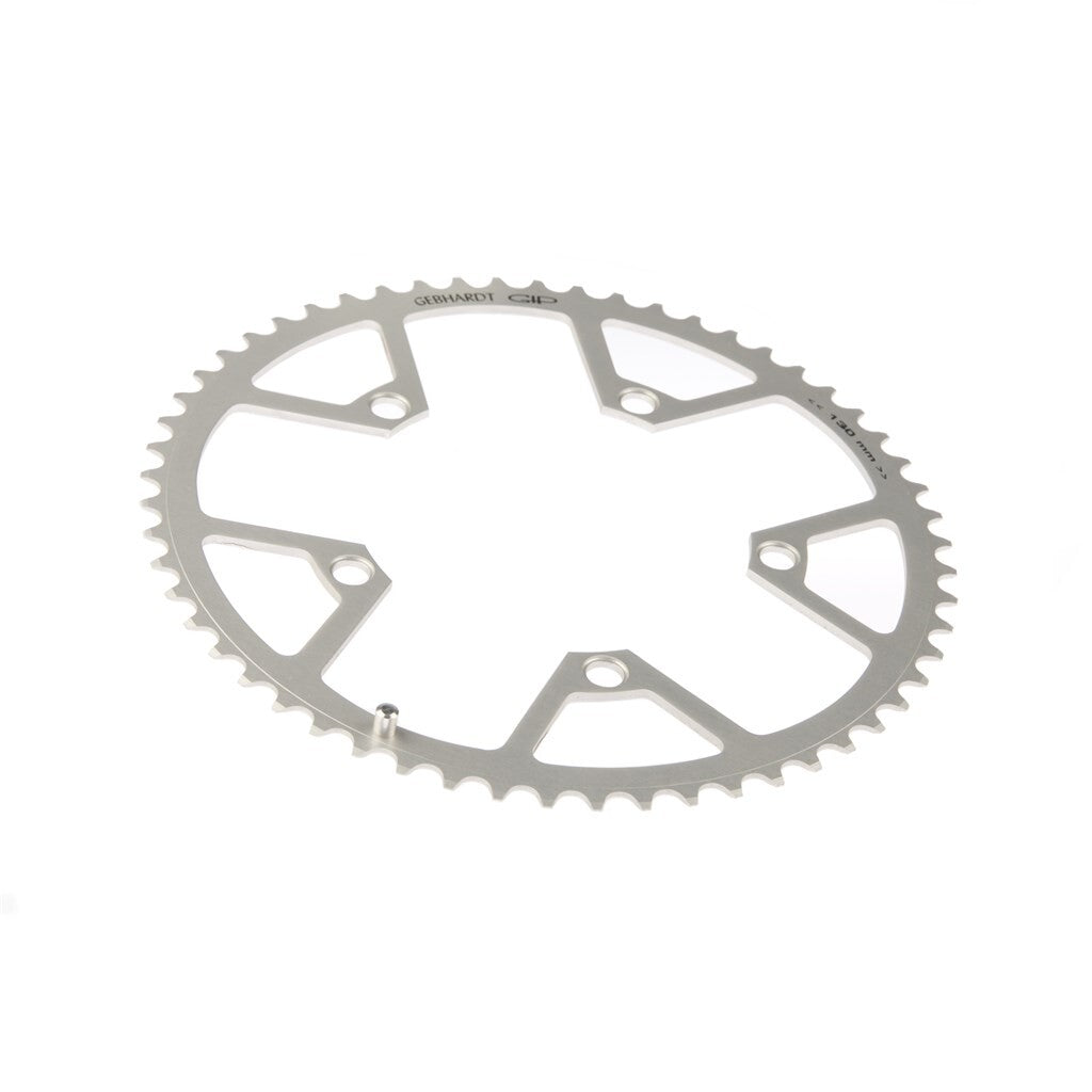 Gebhardt  plateau 57 dents ø130mm 5 bras, argent