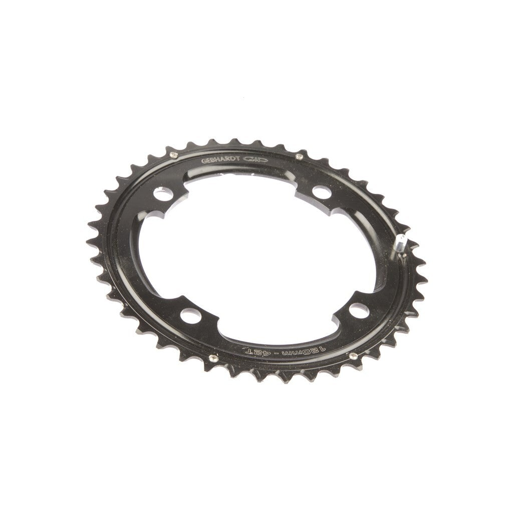 Gebhardt  plateau cnc truvativ gxp 42 dents ø120mm 4bras, noir