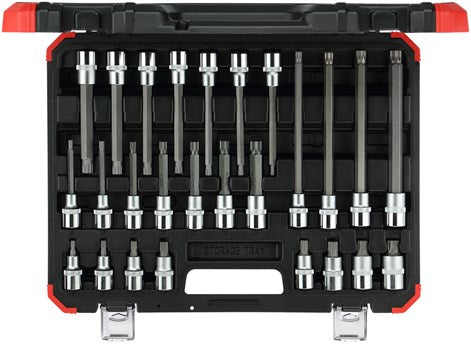 Gedore rouge | r68003026 | jeu de clés à douille 1 2 | xzn m5-m16 | 26 pièces - 3301574