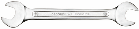 Clé à fourche Gedore | épaisseur 16x17 mm | l 205 mm - 3300942
