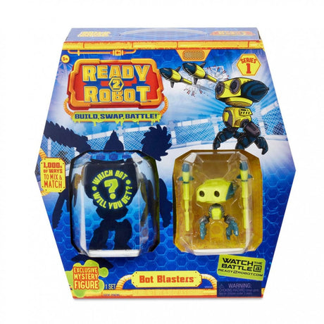 Brand Unit Ready 2 robots blasters jaunes pour créer votre propre robot.