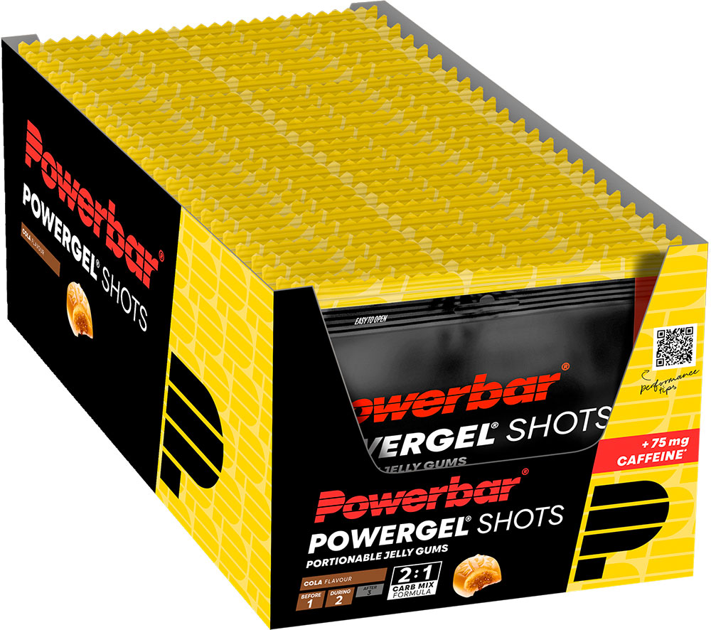 Boîte de 24 shots Powerbar Powergel