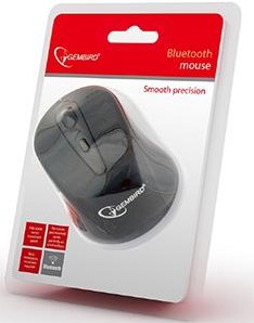 Souris optique sans fil Enzo gembird noire avec boutons latéraux