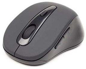 Souris optique sans fil Enzo gembird noire avec boutons latéraux