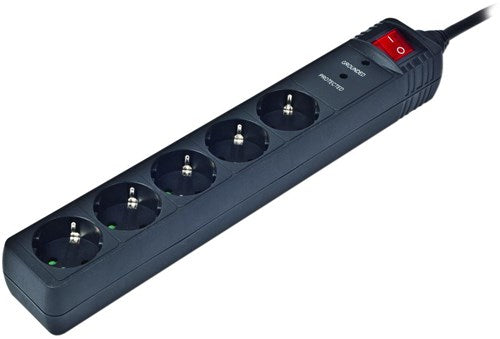 Gembird parasurtenseur 5x 3 mètres noir