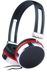 Casque stéréo Gembird noir rouge