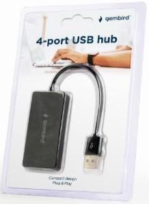 Concentrateur USB 2.0 Gembird 4 ports - 9510505