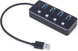 Concentrateur USB 3.1 Gembird 4 ports - 9510506