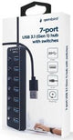 Concentrateur USB 3.1 Gembird 7 ports - 9510509