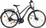 Ghost carré 28 pouces xs dames 27v noir gris