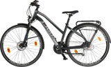 Ghost carré 28 pouces xs dames 27v noir gris