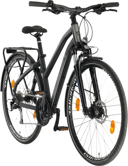 Ghost carré 28 pouces xs dames 27v noir gris