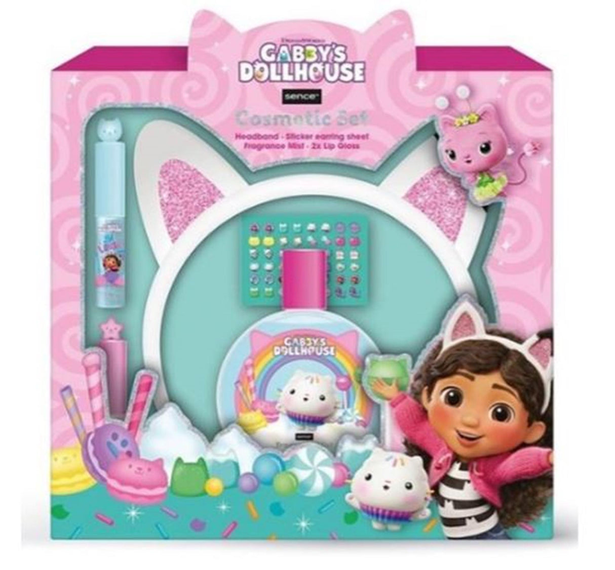 Coffret cadeau maison de poupée Gabbys 5 pièces