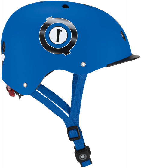 Helmet blu di Globber Lights Dimensioni 48-53 cm