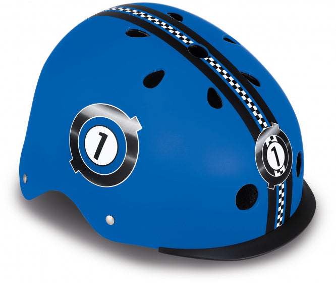 Helmet blu di Globber Lights Dimensioni 48-53 cm