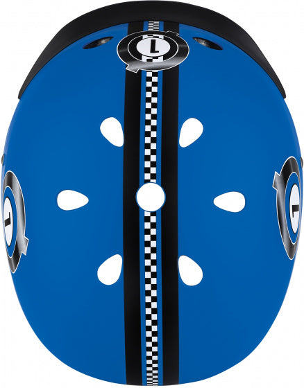 Helmet blu di Globber Lights Dimensioni 48-53 cm