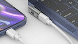 Adaptateur USB-C Enzo Goobay | mâle femelle | verticale | tourné | Adaptateur 90 degrés - 9550435