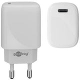 Chargeur rapide Goobay USB-C | 20w | blanc | livraison de puissance - 9550190