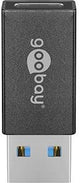 Goobay USB-A 3.0 superspeed > Adaptateur USB-C (noir)