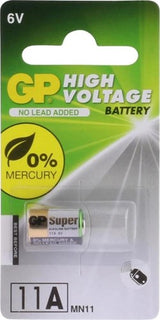 Piles Gp gp gp11a pile alcaline 11a mn11 6 v super 1-blister