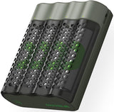 Gp batterijlader usb 2h met 4x2600ma aa batterij - 3503070