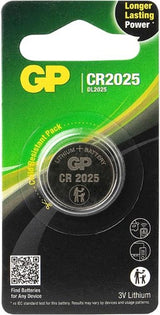 Pile bouton au lithium GP cr2025 3v 1hp