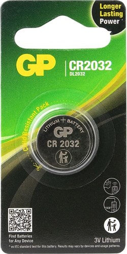 Pile bouton au lithium GP cr2032 3v 1hp