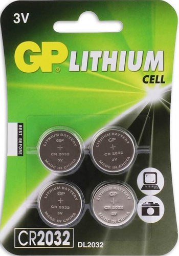 Lynx - CR2032 Lithium Button Cellules 3V 4HP
