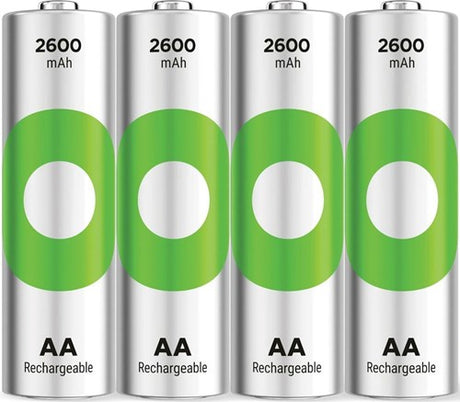 Gp nimh oplaadbare batterij aa 2600ma blister(4) - 3311452