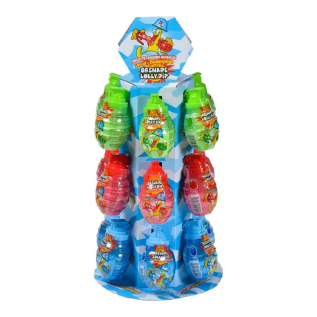 Lèche-cul amusant à la grenade et aux bonbons (18x40gr)