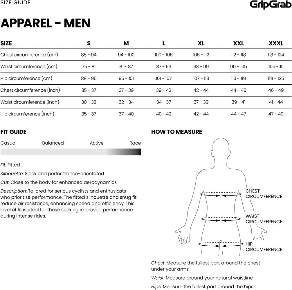 Gripgrab pacr - cuissard à bretelles avec peau de chamois