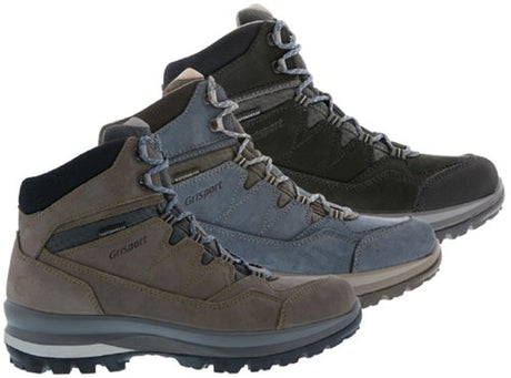 Grisport bari mid wandelschoenen dames - black - maat 39
