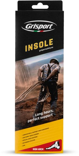 Grisport inlegzool high 1000032 | zwart | maat 42 - 00.048.185.42