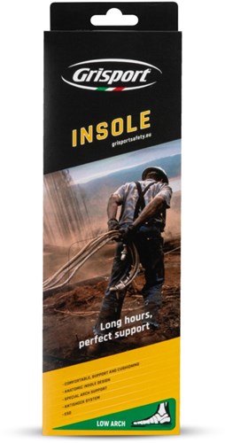 Grisport inlegzool laag 1000030 | zwart | maat 38 - 00.048.183.38