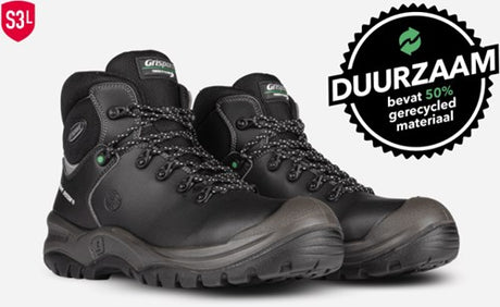 Grisport safety 103 duurzame veiligheidsschoen s3l | zwart | maat 46 - 8713458009816
