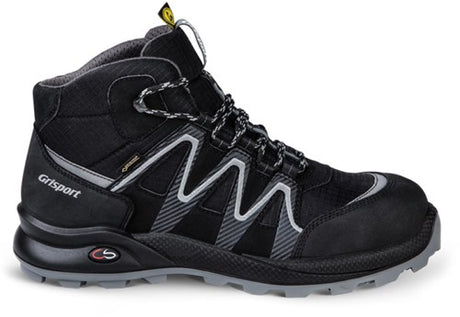 Grisport safety cross gtx line 33663 hoog s3 esd | zwart zilver | maat 40 - 00.049.014.40