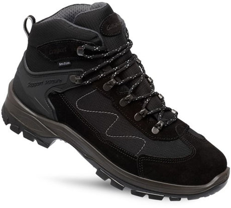 Grisport scout mid unisex wandelschoenen - black