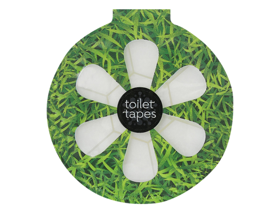 Cassette de toilettes ruban de toilette WC Block - Groovy Grass
