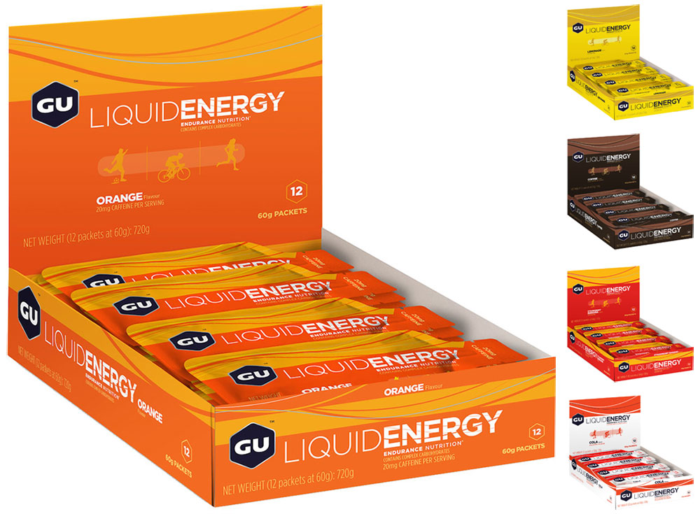 Gel énergétique liquide Gu boîte de 12