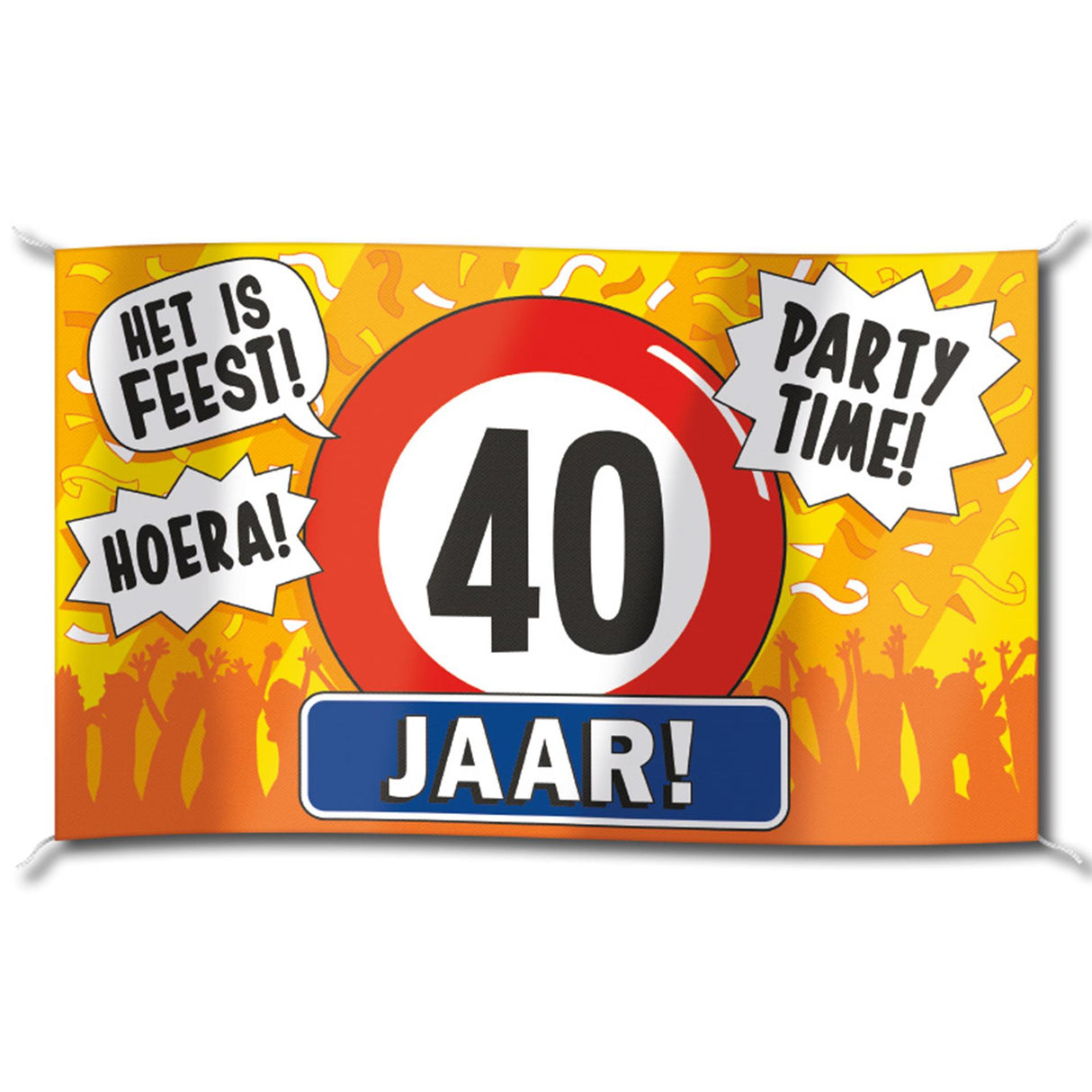 Drapeau de façade Paperdreams - 40 ans